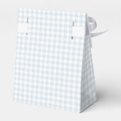 Ballotins Gingham Classique de Printemps | Bleu Poudre (Arrière)
