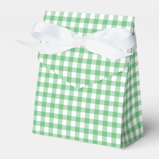 Ballotins Gingham Classique Été Vert (Verso)