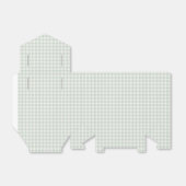 Ballotins Gingham Classique Printemps | Sauge Atténué (Déplié)