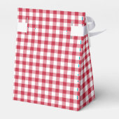 Ballotins Gingham Classique Rouge Cerise (Arrière)