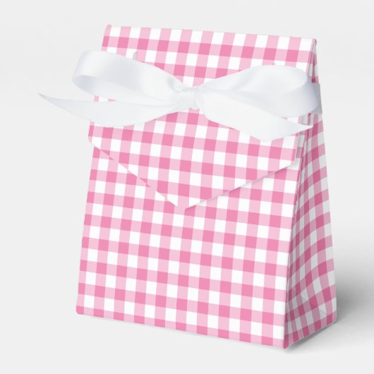 Ballotins Gingham Fuchsia Classique (Verso)