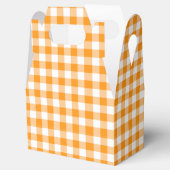 Ballotins Gingham orange (Ouvert)