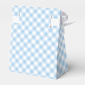 Ballotins Gingham Rétro Bleu Bébé (Arrière)