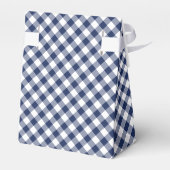 Ballotins Gingham Rétro Bleu Nuit (Arrière)