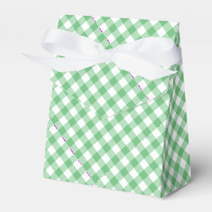 Ballotins Gingham Rétro Été Vert