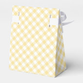 Ballotins Gingham Rétro Jaune Canari (Arrière)
