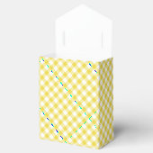 Ballotins Gingham Rétro Jaune Doré (Ouvert)