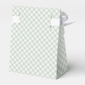 Ballotins Gingham Rétro Printemps | Sauge Atténuée (Arrière)