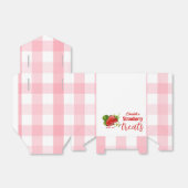 Ballotins Gingham Rose Fraise (Déplié)