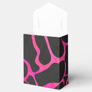 Ballotins Girafe Imprimé Rose Fushia et Noir