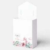 Ballotins Giraffe Aquarelle rose Ballotin Floral (Ouvert)