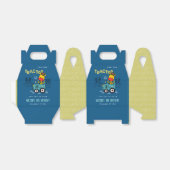 Ballotins Giraffe Bleue Lumineuse Dans Ferme Tracteur Garçon (Déplié)