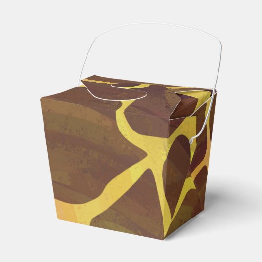 Ballotins Giraffe Brown et jaune (Verso)