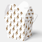 Ballotins Giraffe Brown et jaune Silhouette (Ouvert)