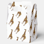 Ballotins Giraffe Brown et jaune Silhouette (Ouvert)