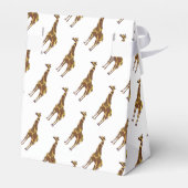 Ballotins Giraffe Brown et jaune Silhouette (Arrière)