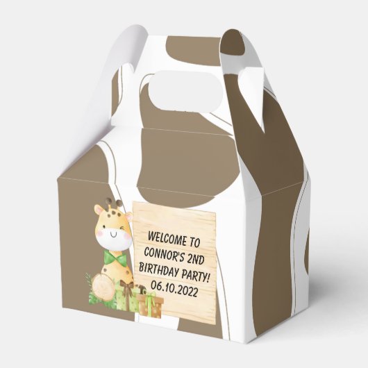 Ballotins Giraffe Cute Pour Les Petits (Arrière)