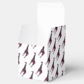 Ballotins Giraffe Rose chaud et Silhouette noire (Ouvert)