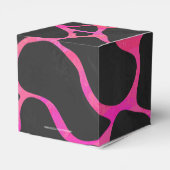 Ballotins Giraffe rose chaude et noire (Arrière)