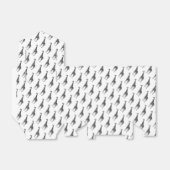 Ballotins Giraffe Silhoutte noir et gris (Déplié)