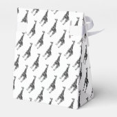 Ballotins Giraffe Silhoutte noir et gris (Arrière)