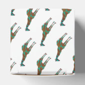 Ballotins Giraffe Siloette Brown et Turquoise (Haut)