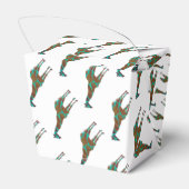 Ballotins Giraffe Siloette Brown et Turquoise (Arrière)