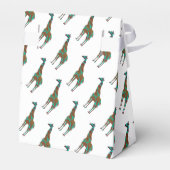 Ballotins Giraffe Siloette Brown et Turquoise (Arrière)