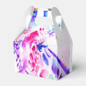 Ballotins Giraffe Wedding Cake Favour Box Zoo Animal (Arrière)