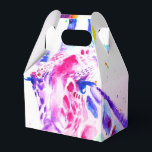 Ballotins Giraffe Wedding Cake Favour Box Zoo Animal<br><div class="desc">Giraffe Watercolour painting Wedding Cake Favour Boxes,  Fully Customizable. Designed from one of my watercolour paintings.</div>