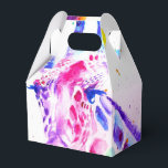 Ballotins Giraffe Wedding Cake Favour Box Zoo Animal<br><div class="desc">Giraffe Watercolour painting Wedding Cake Favour Boxes, Fully Customizable. Designed from one of my watercolour paintings.</div>