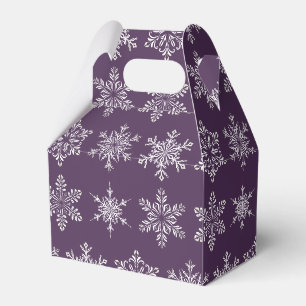 Ballotins Gîtes favoris Boîte de traitement-Snowflakes