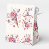 Ballotins Glace à l'eau gouachée Mariage Baby Shower (Arrière)