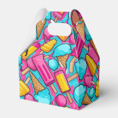 BALLOTINS " GLACE CRÈME ET POPSICLES PAPIER PLAQUES " (Arrière)