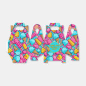 BALLOTINS " GLACE CRÈME ET POPSICLES PAPIER PLAQUES " (Déplié)