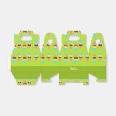Ballotins Glaces colorées sur vert (Déplié)