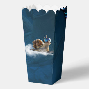 Ballotins Glacière que le reste, l'escargot de snowboard.