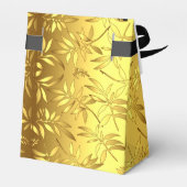 Ballotins Glam Bamboo Feuille Gold Foil | noir or (Arrière)