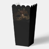 Ballotins Glam Black & Gold Masquerade fête d'anniversaire (Verso)