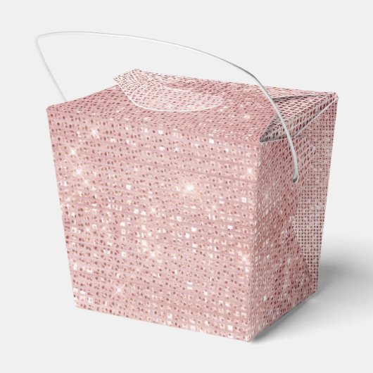 Ballotins Glam Blush rose Glitzy Fêter (Arrière)