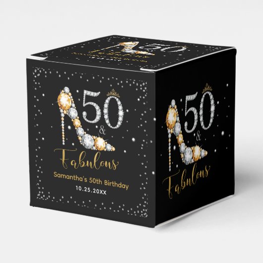 Ballotins Glam Diamonds Cinquante et fabuleux 50e anniversai (Verso)