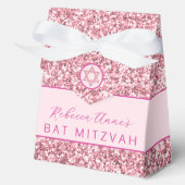 Ballotins Glam Pink Chic Faux Parties scintillant Bat mitzva (Recto)