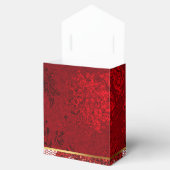 Ballotins Glam Red Gold White Lace Cadeau (Ouvert)