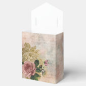 Ballotins Glam Steampunk | Rose rose et or Rustique Floral (Ouvert)