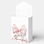 Ballotins Glamor Rosegold Bow Graduation (Ouvert)