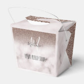 Ballotins Glamour Féminin Tendance Marbre Violet Pailleté Mo (Arrière)