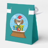 Ballotins Globe des neiges avec Chouette du Père Noël (Arrière)
