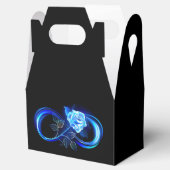 Ballotins Glowing infinity with blue rose (Ouvert)