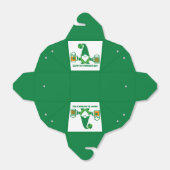 Ballotins Gnome de la Saint-Patrick avec chope de bière (Déplié)