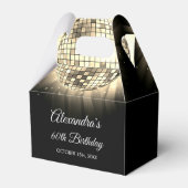 Ballotins Gold 60th Birthday Party 70's Disco Ball (Arrière)